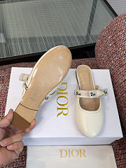 Kitlife Dior J'Adior Mules White Lambskin  - 5