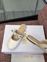 Kitlife Dior J'Adior Mules White Lambskin  - 4