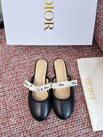 Kitlife Dior J'Adior Mules Black Lambskin 