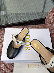 Kitlife Dior J'Adior Mules Black Lambskin  - 4