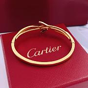 Kitlife Cartier Gold Diamond-encrusted Nail Bracelet - 6