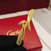 Kitlife Cartier Gold Diamond-encrusted Nail Bracelet - 3