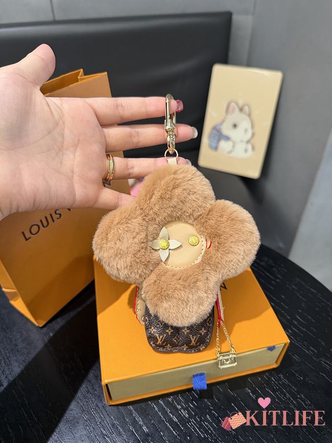 Kitlife Louis Vuitton Vivienne Brown Bag Charm - 1