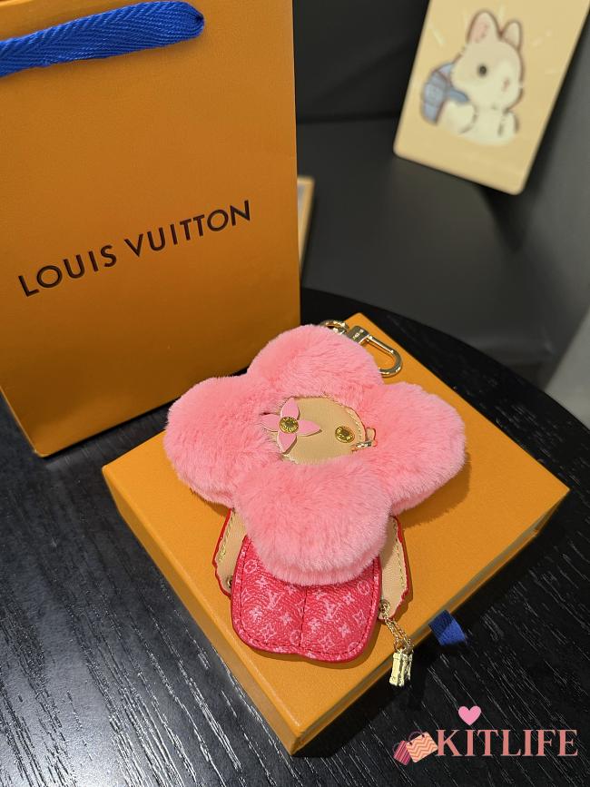 Kitlife Louis Vuitton Vivienne Pink Bag Charm  - 1