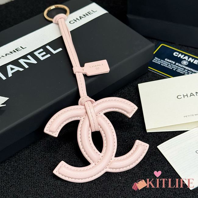 Kitlife Chanel 2026 Mini Bag Charm Light Pink 9×7cm - 1