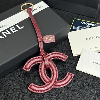 Kitlife Chanel 2026 Mini Bag Charm Burgundy 9×7cm 