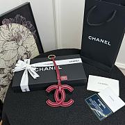 Kitlife Chanel 2026 Mini Bag Charm Burgundy 9×7cm  - 5