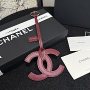 Kitlife Chanel 2026 Mini Bag Charm Burgundy 9×7cm  - 4