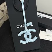 Kitlife Chanel 2026 Mini Bag Charm Blue 9×7cm  - 5