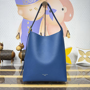 Kitlife Louis Vuitton Low Key Hobo MM Bag Blue - M28220 - 31x35x18cm 