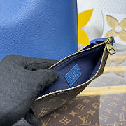 Kitlife Louis Vuitton Low Key Hobo MM Bag Blue - M28220 - 31x35x18cm  - 6