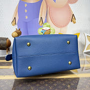 Kitlife Louis Vuitton Low Key Hobo MM Bag Blue - M28220 - 31x35x18cm  - 4