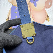 Kitlife Louis Vuitton Low Key Hobo MM Bag Blue - M28220 - 31x35x18cm  - 2