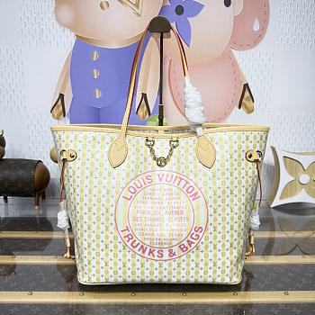 Kitlife Louis Vuitton Neverfull MM Bag Nude Rose M29483 47x28x14cm 