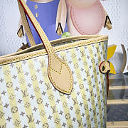 Kitlife Louis Vuitton Neverfull MM Bag Nude Rose M29483 47x28x14cm  - 2