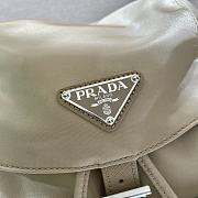 Kitlife Prada Medium Nylon Backpack Beige - 1BZ811 – 32×30x15 cm  - 4