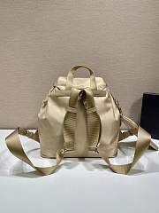Kitlife Prada Medium Nylon Backpack Beige - 1BZ811 – 32×30x15 cm  - 3