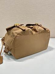 Kitlife Prada Medium Nylon Backpack Brown - 1BZ811 – 32×30x15cm - 3