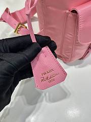 Kitlife Prada Medium Nylon Backpack Pink - 1BZ811 – 32×30x15cm  - 4