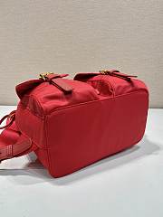 Kitlife Prada Medium Nylon Backpack Red - 1BZ811 – 32×30x15cm  - 2