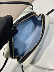 Kitlife Prada Swing Shoulder Bag Blue & White 1BC249 28x11.5x10cm  - 3