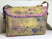 Kitlife Chanel Graffiti On The Pavement Crossbody Bag 42x30x13cm - 5