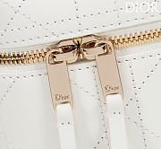 Kitlife Dior Trianon Soft Vanity Mini Chain Handbag Cream 19x16.5x5.5cm  - 2