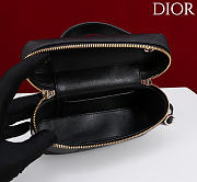 Kitlife Dior Trianon Soft Vanity Mini Chain Handbag Black 19x16.5x5.5cm  - 3