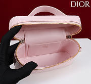 Kitlife Dior Trianon Soft Vanity Mini Chain Handbag Light Pink 19x16.5x5.5cm - 5