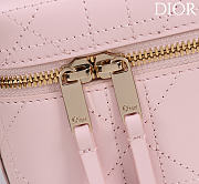 Kitlife Dior Trianon Soft Vanity Mini Chain Handbag Light Pink 19x16.5x5.5cm - 2