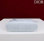 Kitlife Dior Trianon Soft Vanity Mini Chain Handbag White 19x16.5x5.5cm  - 5