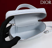 Kitlife Dior Trianon Soft Vanity Mini Chain Handbag White 19x16.5x5.5cm  - 4