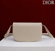 Kitlife Dior Small Médaillon Flap Bag Beige M3921 21x12x5.5cm - 4