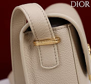 Kitlife Dior Small Médaillon Flap Bag Beige M3921 21x12x5.5cm - 5