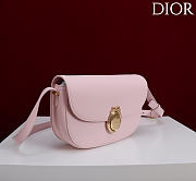 Kitlife Dior Small Médaillon Flap Bag Light Pink M3921 21x12x5.5cm - 6