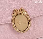 Kitlife Dior Small Médaillon Flap Bag Light Pink M3921 21x12x5.5cm - 4