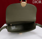 Kitlife Dior Small Médaillon Flap Bag Olive Green M3921 21x12x5.5cm  - 6