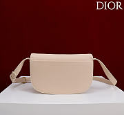 Kitlife Dior Small Médaillon Flap Bag Light Cream M3921 21x12x5.5cm  - 3