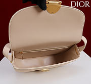 Kitlife Dior Small Médaillon Flap Bag Light Cream M3921 21x12x5.5cm  - 4
