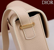 Kitlife Dior Small Médaillon Flap Bag Light Cream M3921 21x12x5.5cm  - 5