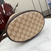 Kitlife Gucci  Venice Small Bucket Bag Beige ‎876060 21x23.5x14cm - 6