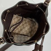 Kitlife Gucci  Venice Small Bucket Bag Beige ‎876060 21x23.5x14cm - 5