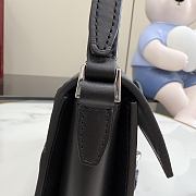 Kitlife Gucci Horsebit Ristretto Shoulder Bag Black 26x14.5x4.5cm - 5