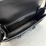 Kitlife Gucci Horsebit Ristretto Shoulder Bag Black 26x14.5x4.5cm - 2