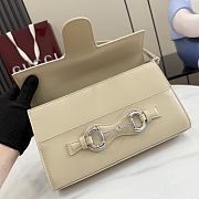 Kitlife Gucci Horsebit Ristretto Shoulder Bag Beige 26x14.5x4.5cm  - 3