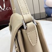Kitlife Gucci Horsebit Ristretto Shoulder Bag Beige 26x14.5x4.5cm  - 2