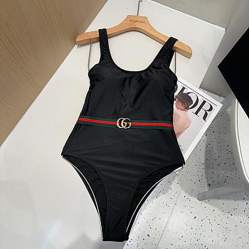 Kitlife Gucci Sparkling Swimwear Swimsuit Jersey Bikini Black