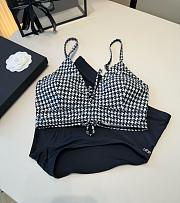 Kitlife Dior High Waist Swimsuit Black - 5