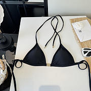 Kitlife Loewe Two-Piece Bikini Swimsuit Black  - 4