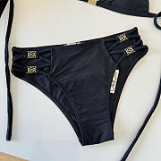 Kitlife Loewe Two-Piece Bikini Swimsuit Black  - 6